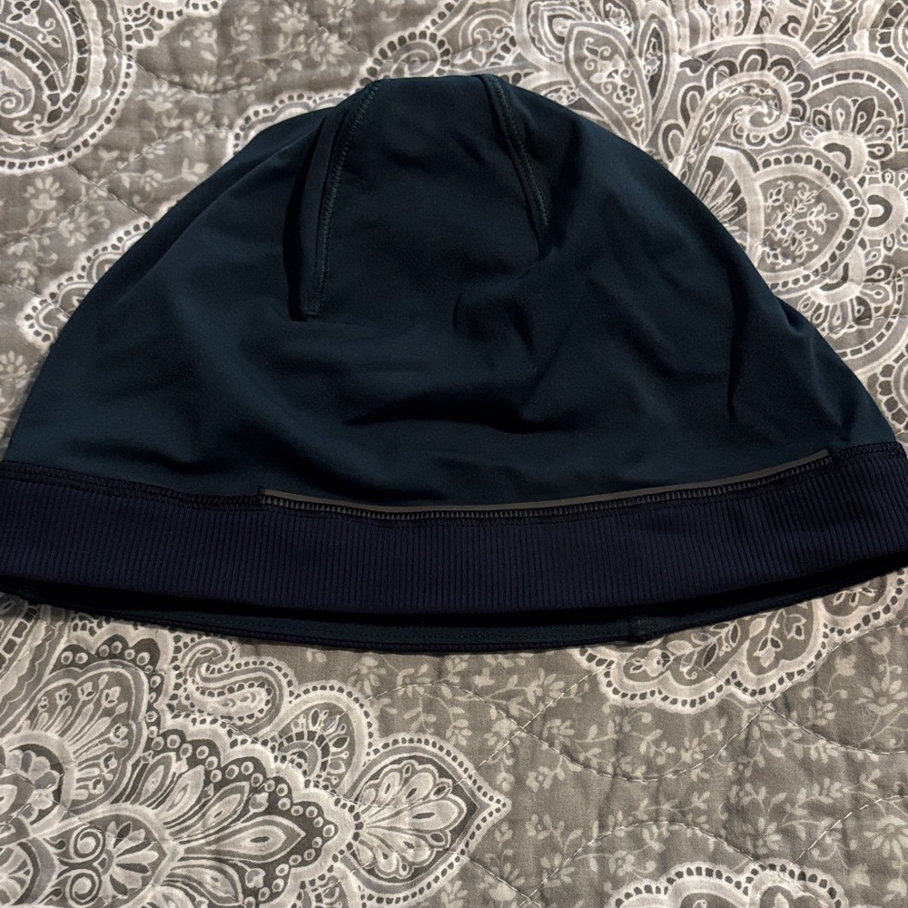 Lululemon Athletica Dark Blue Beanie